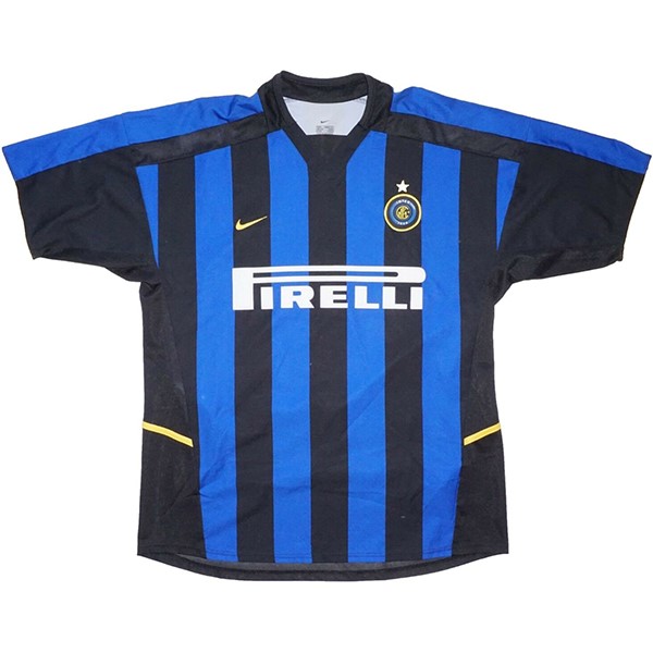 Tailandia Camiseta Inter Milan 1ª Retro 2002 2003 Azul